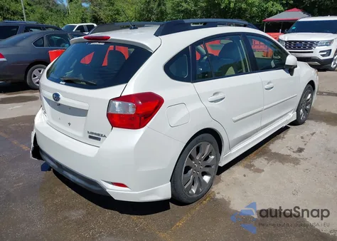 2013 Subaru Impreza 2.0I Sport Premium из США, поврежденный, VIN JF1GPAL68DH808481
